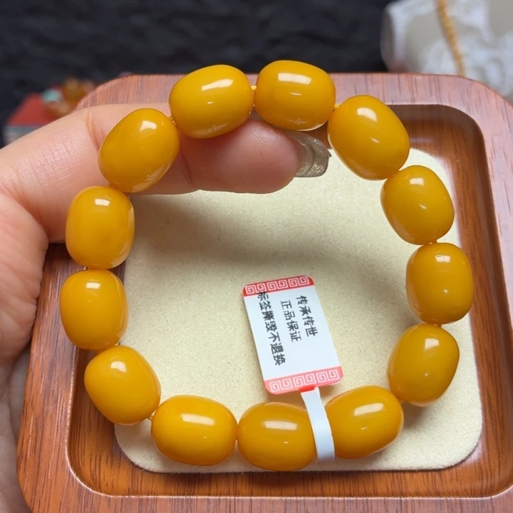 蜜蜡未镶嵌手链手串