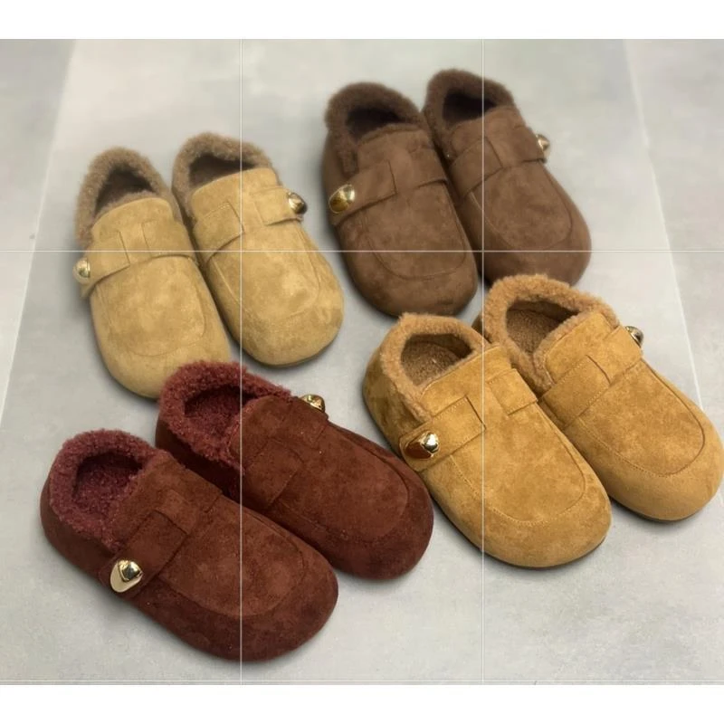 冬日温柔~一脚蹬女外穿秋冬博肯906/B4