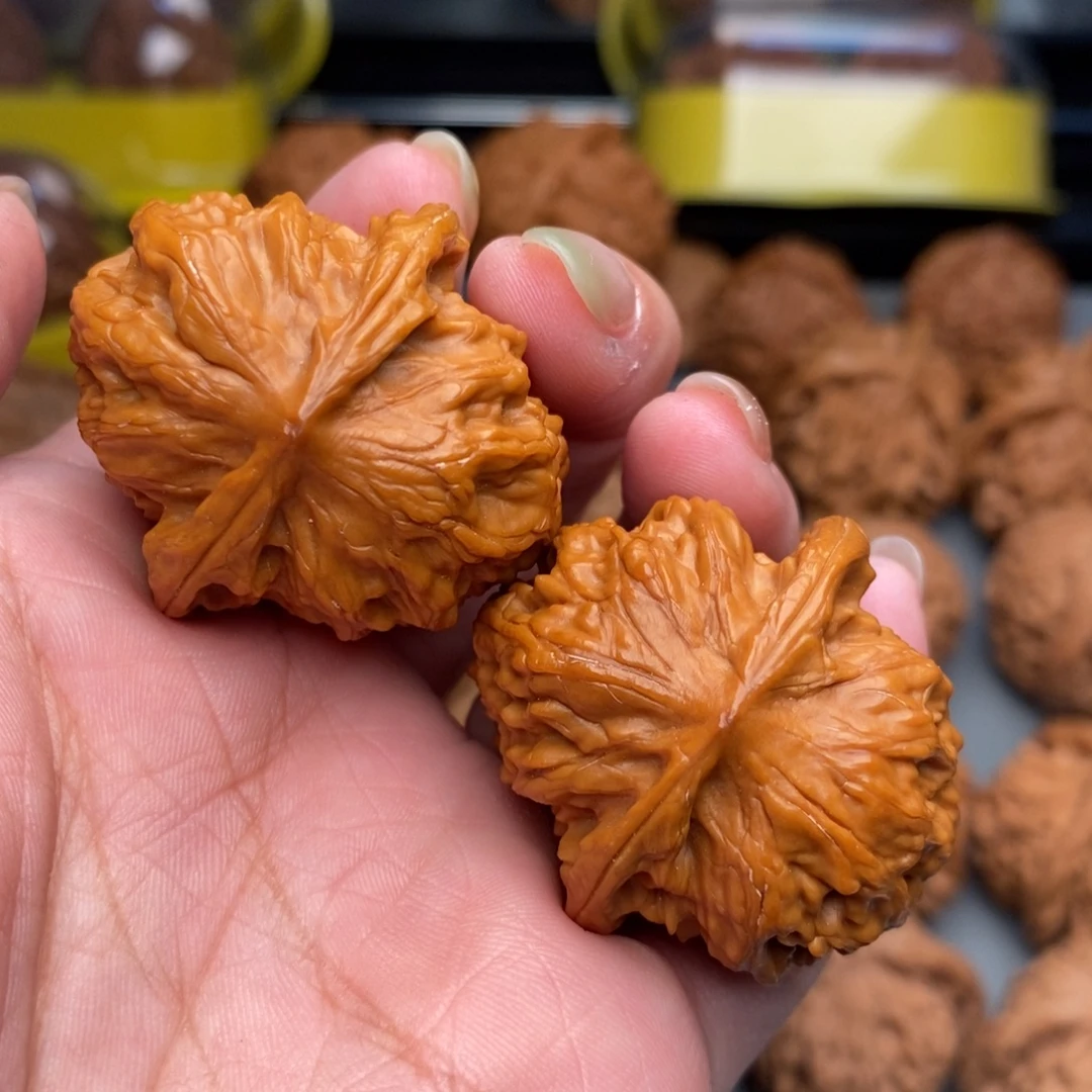 木质类文玩核桃小众野狼