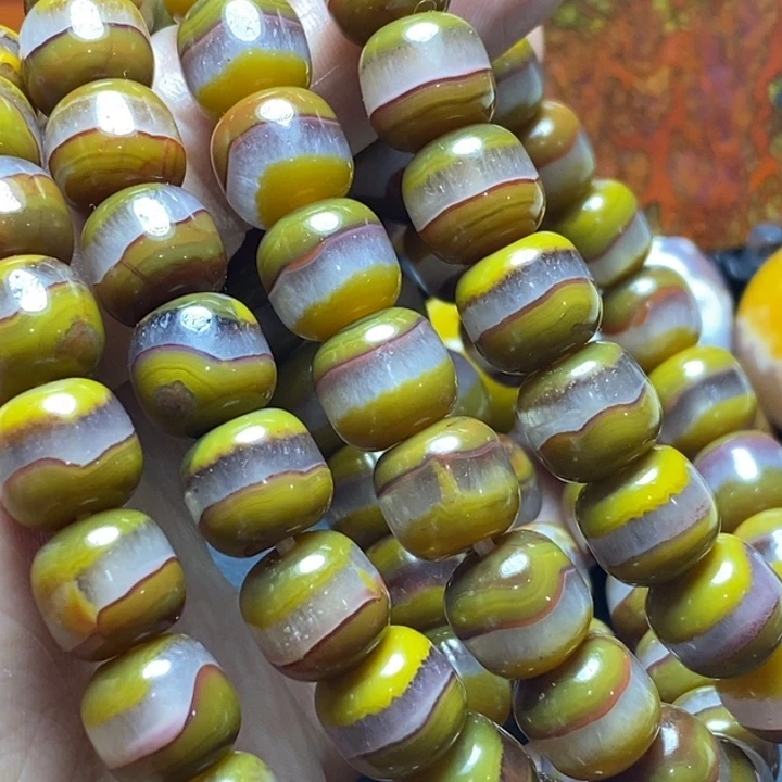 玛瑙/玉髓颈饰未镶嵌黄*爷