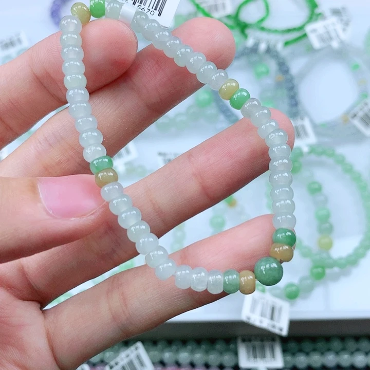 未镶嵌手链翡翠翡翠