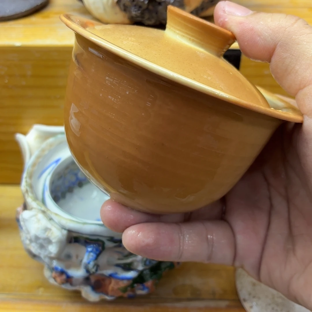 陶园柴烧精品高货648瑕