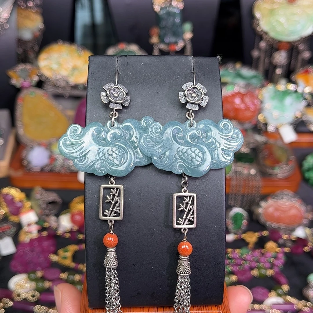 翡翠未镶嵌耳饰福利