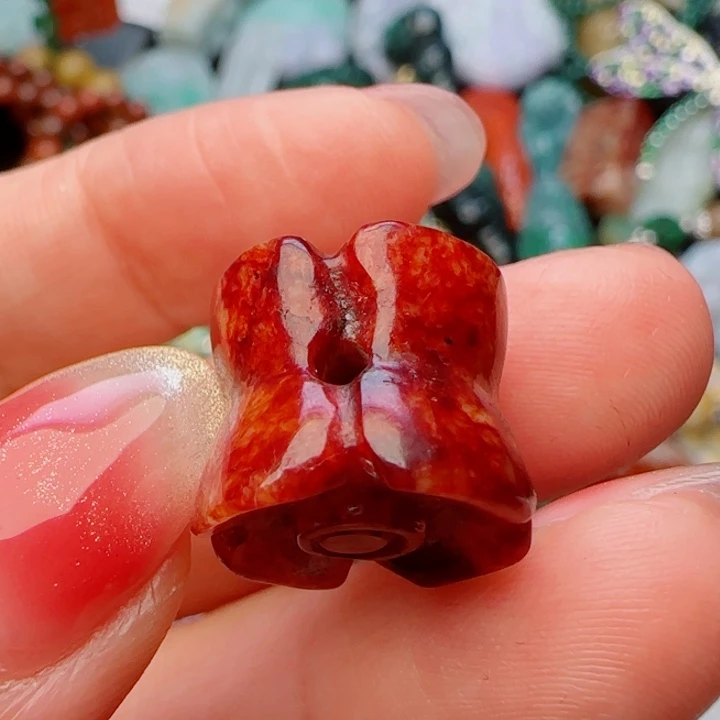 翡翠颈饰未镶嵌天然A货47