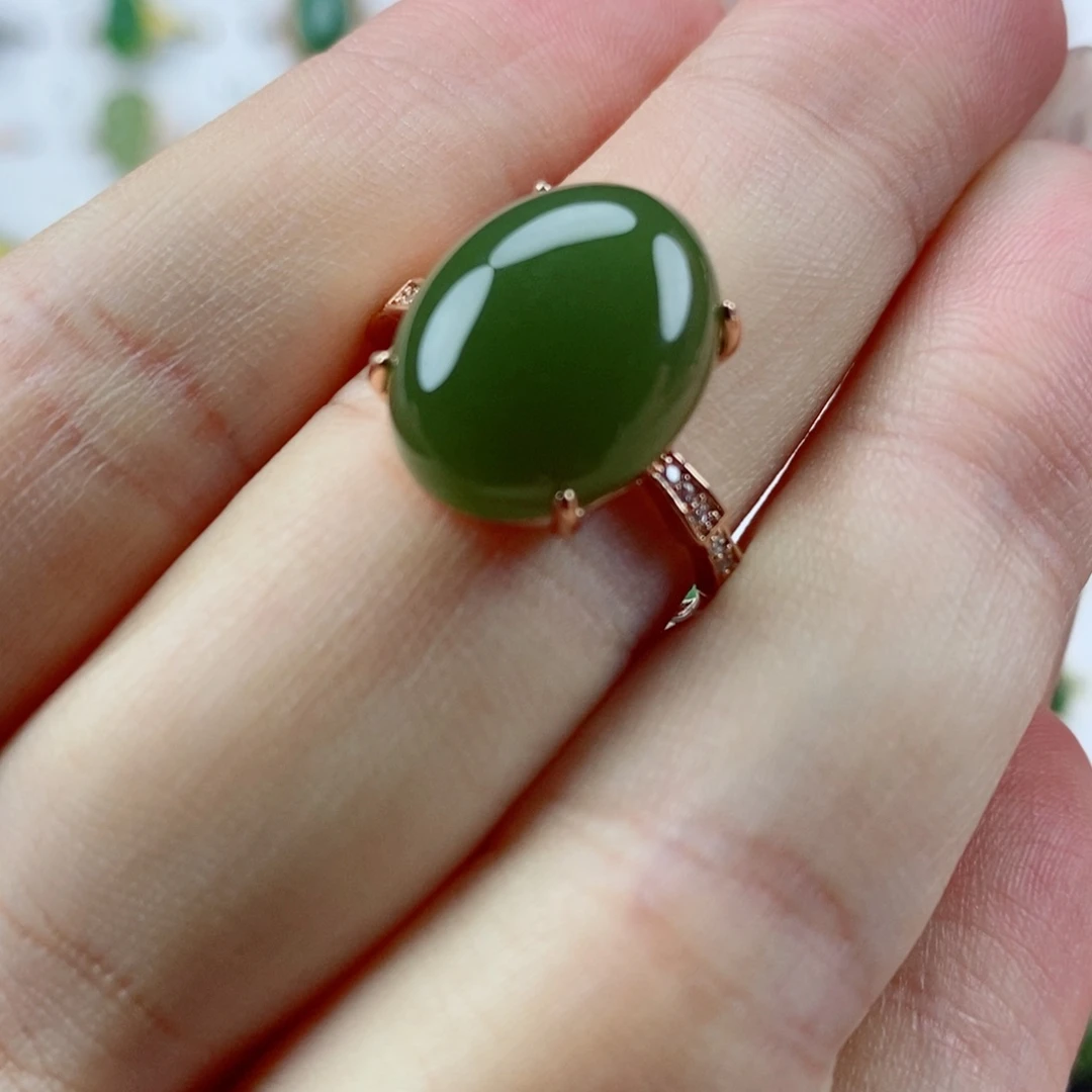 和田玉戒指未镶嵌