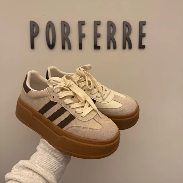 波斐女款百搭德训鞋173-174