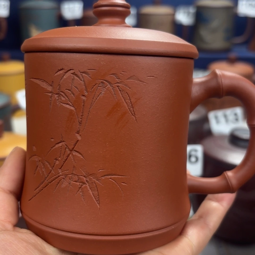 紫砂茶杯紫砂盖杯