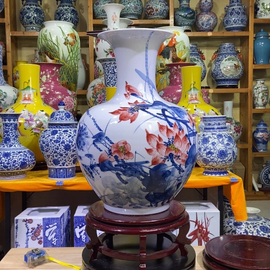 瓶景德镇陶瓷花瓶摆件