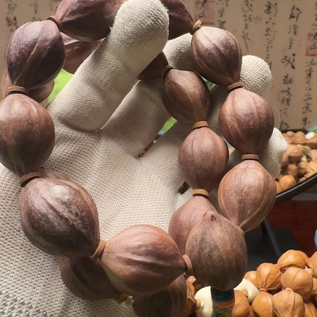 把件橄榄核紫皮核
