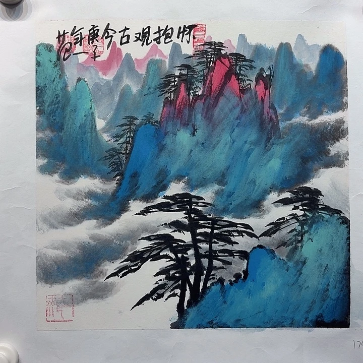 国画姜国华国画作品