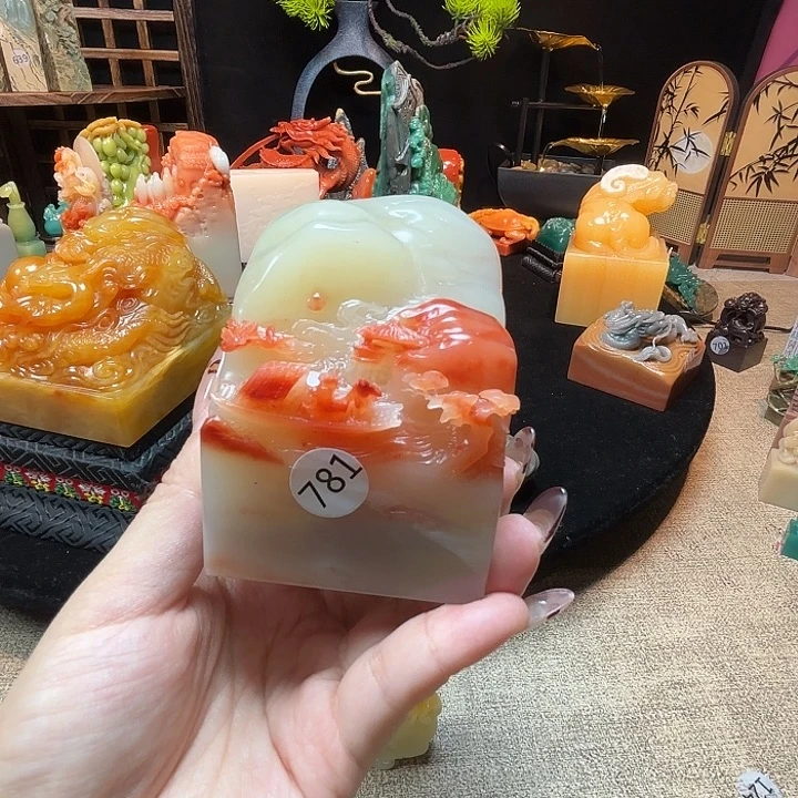 昌化石印石寿山石印章