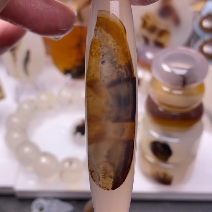 玛瑙/玉髓未镶嵌吊坠(不含链)