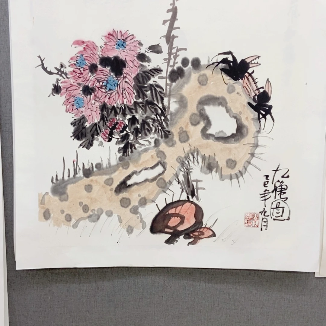 国画手写手绘国画98