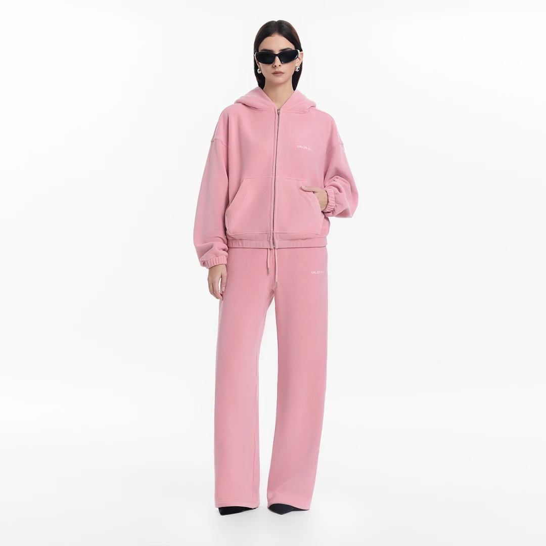 CALLED BACK【李一桐同款】运动休闲套装女秋新款显瘦减龄卫衣卫裤