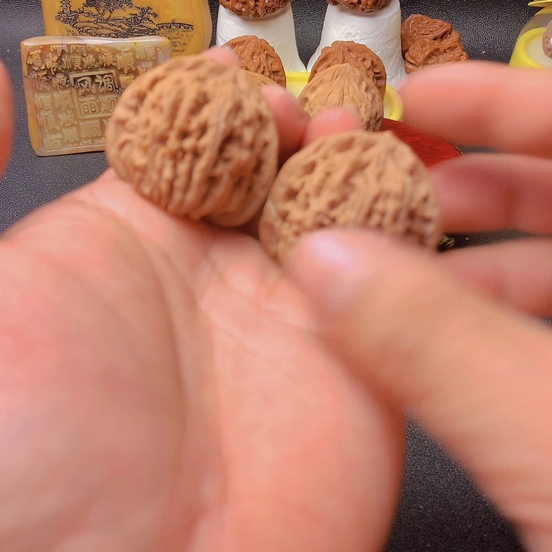 文玩核桃把件四座楼