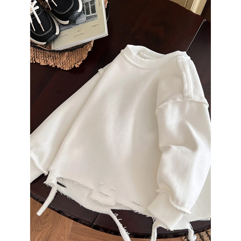 卫衣冬季新款儿童韩版一体绒衣服中小童加绒加厚冬装24161