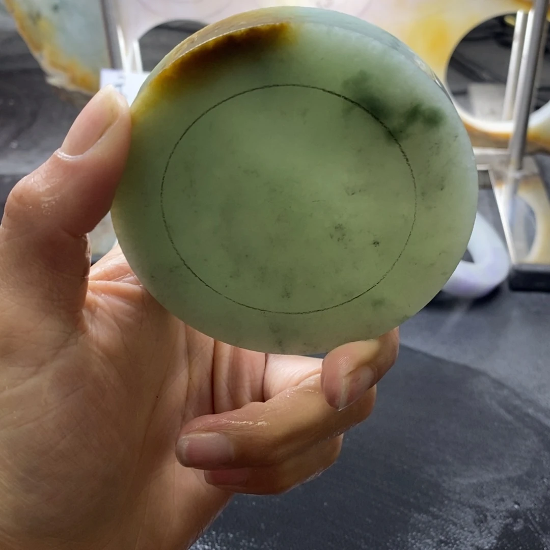 定制翡翠正未镶嵌张*三