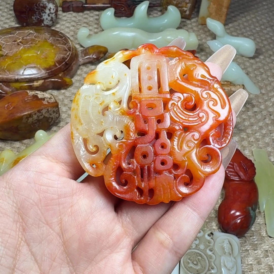 吊坠白玉菩提挂件