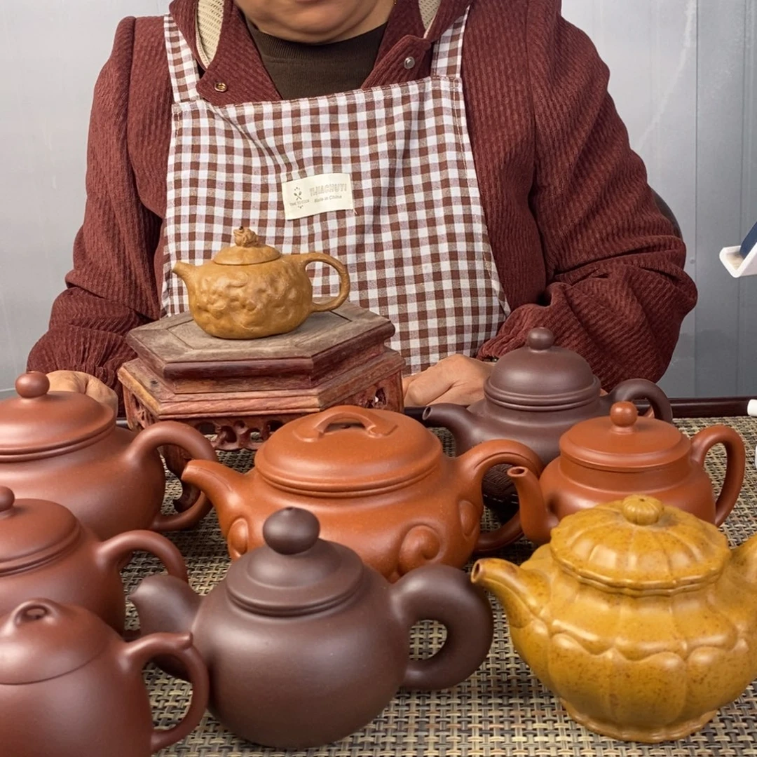 英***子紫砂茶壶宜兴紫砂壶茶壶老丁山紫砂