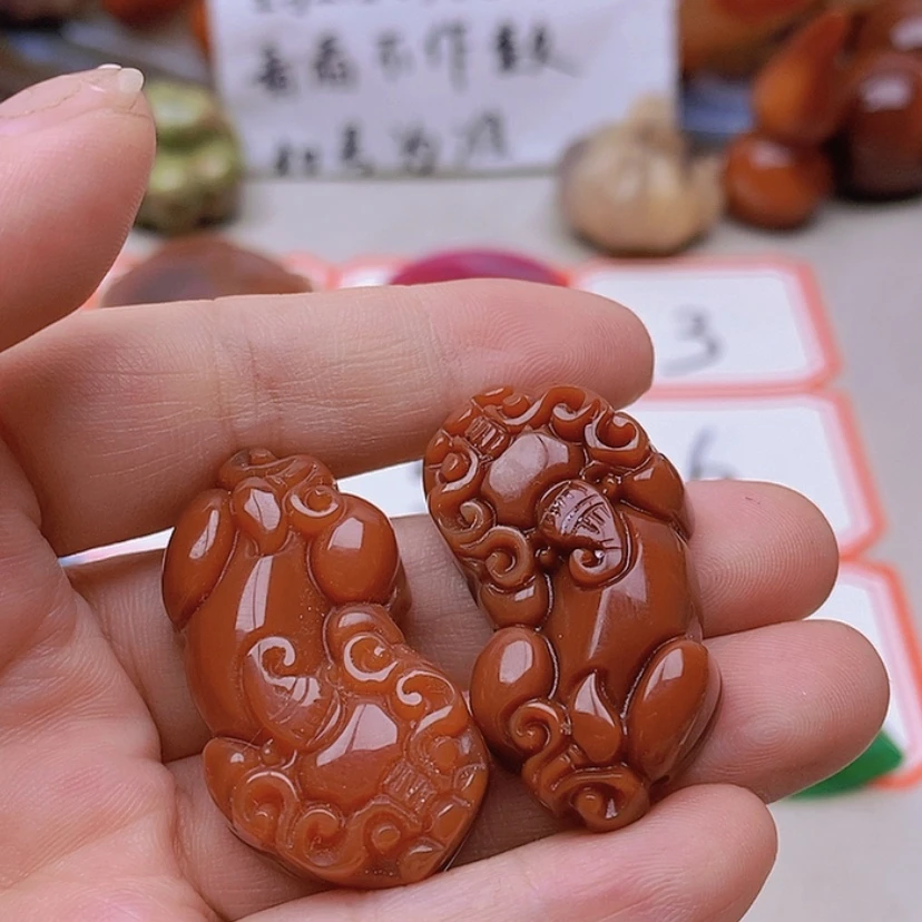 【闪购商品】未镶嵌玛瑙/玉髓珠宝半成品❤️***