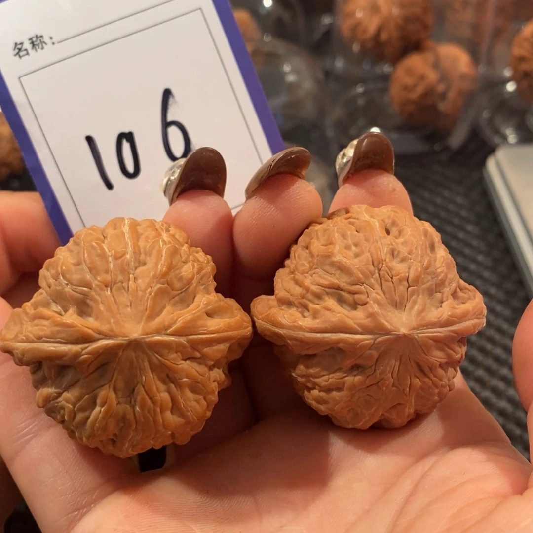 吊坠文玩核桃106铁锤42尺全品