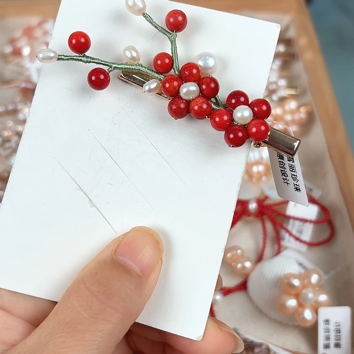 淡水珍珠未镶嵌发饰