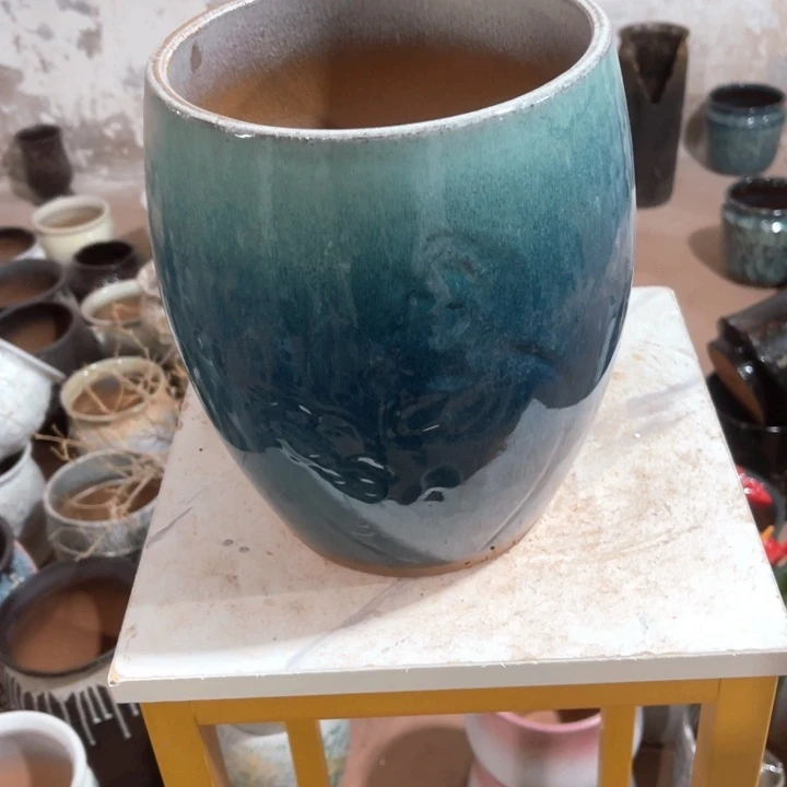 紫砂花盆口径18高度24一只正品
