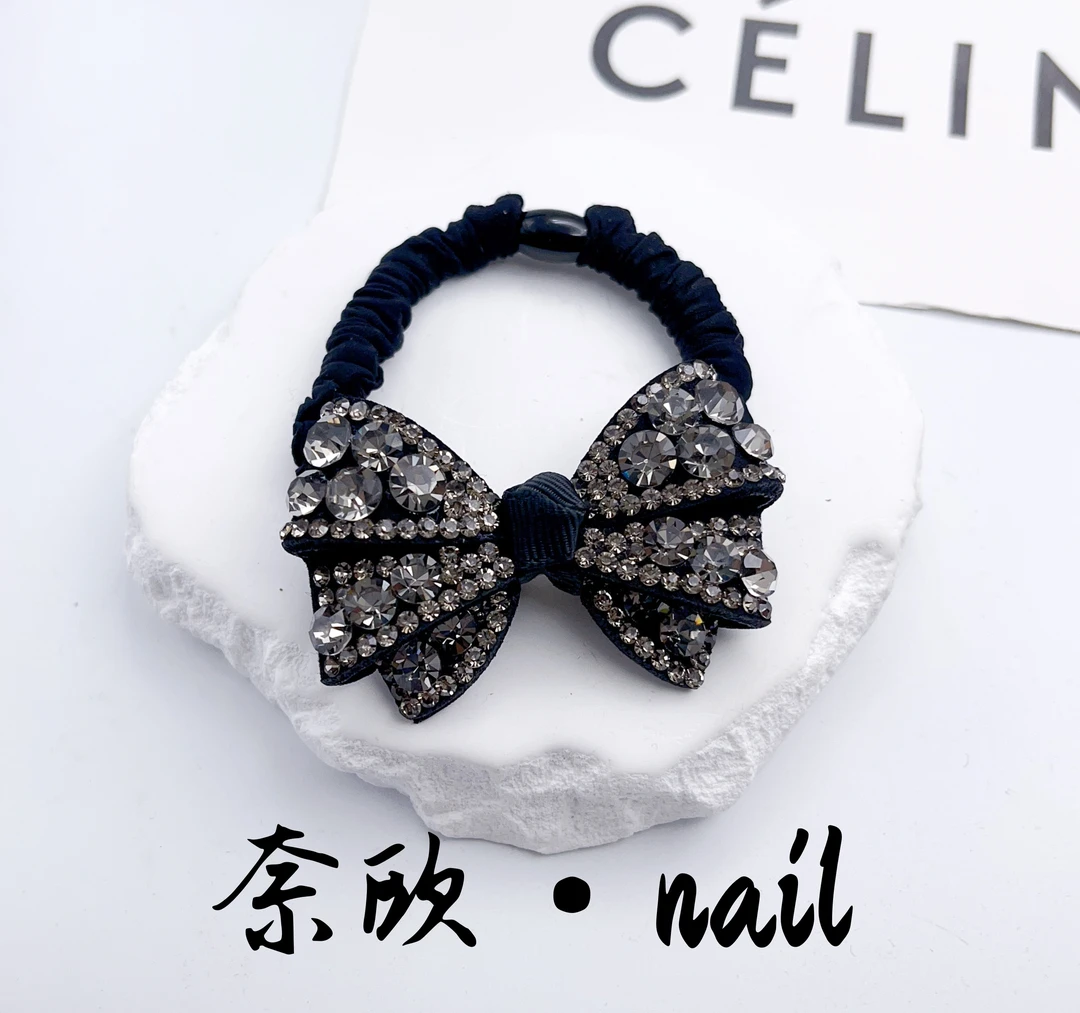 【NAIL·奈欧】设计师系列8861轻奢满钻头绳气质