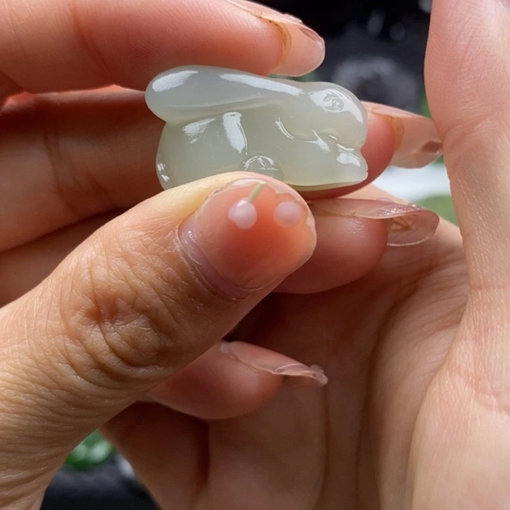 和田玉未镶嵌颈饰7