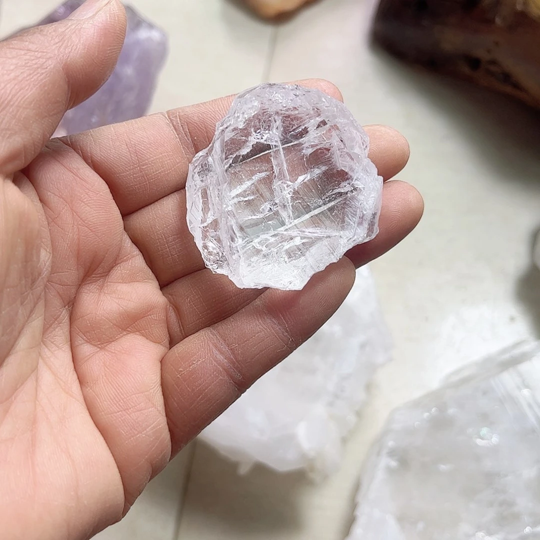 水晶天然水晶原石未镶嵌静**和