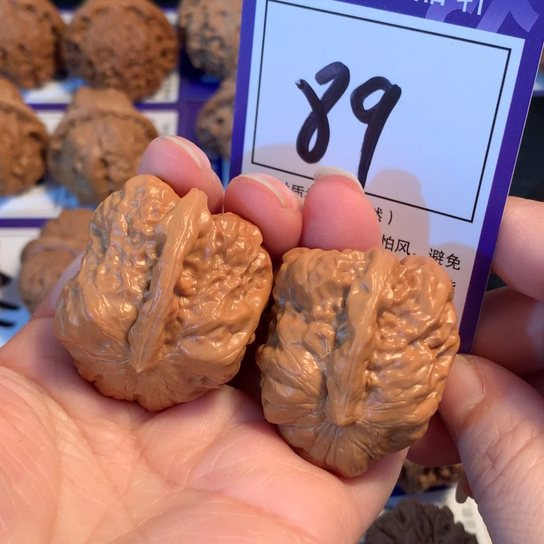 文玩核桃把件89一根筋3.3