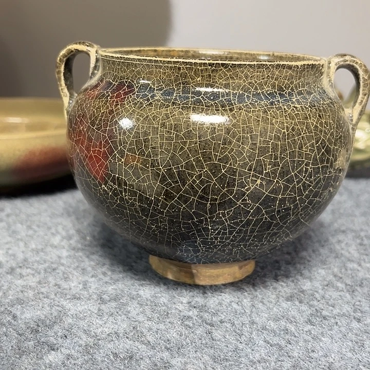 摆件时观品鉴 K门老窑瓷