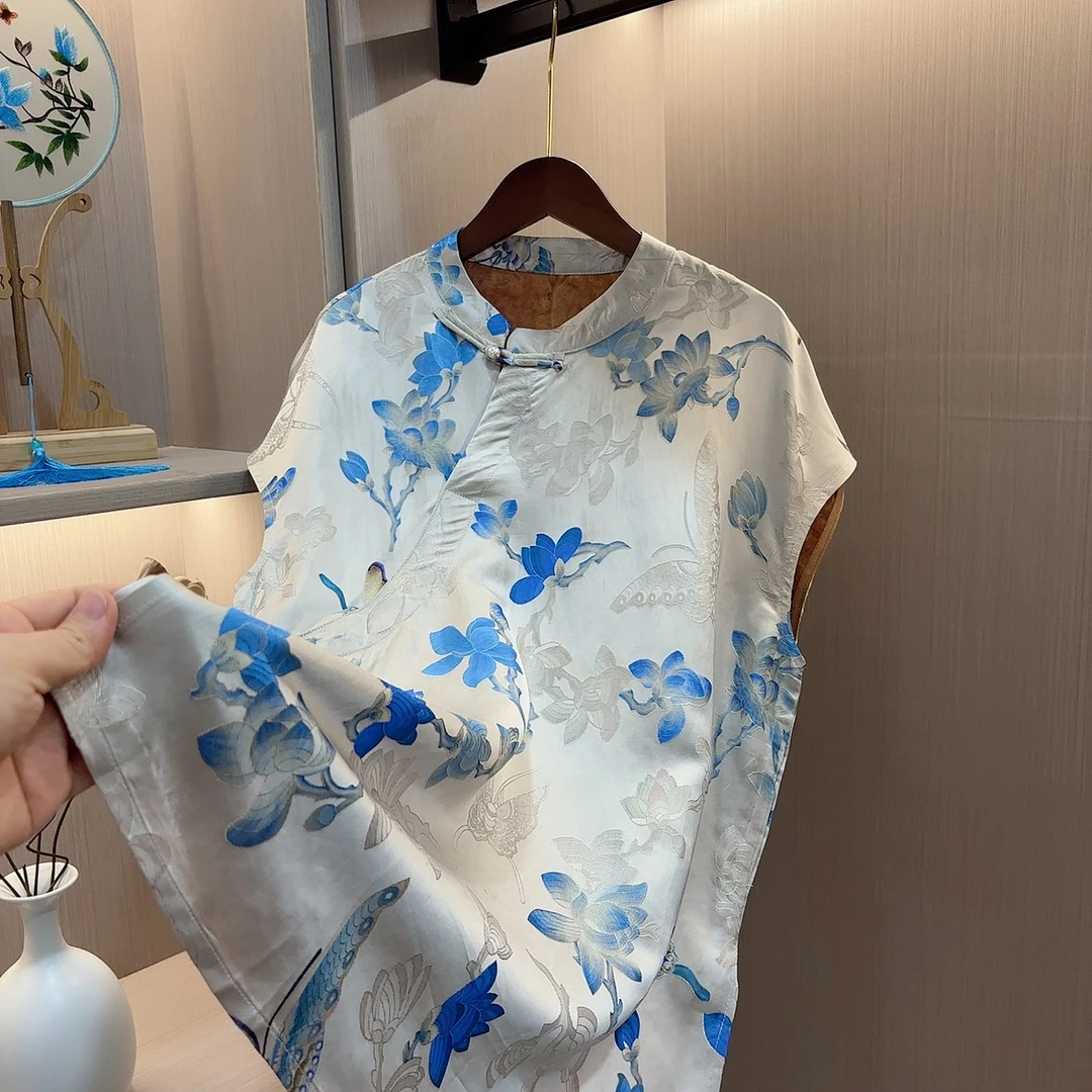 一树玉兰-2025新中式中国风中长款国风女装