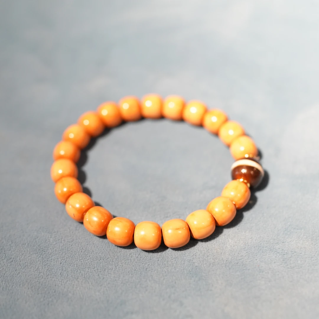 猴头核桃手串老型桶珠手串9mm*10mm