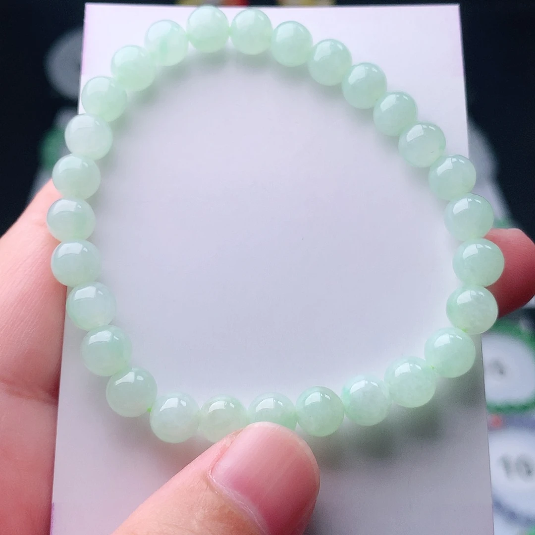 未镶嵌手串翡翠翡翠