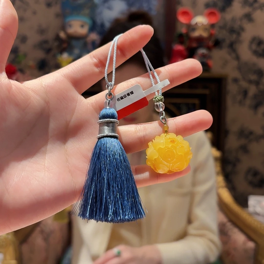 蜜蜡颈饰未镶嵌挂件