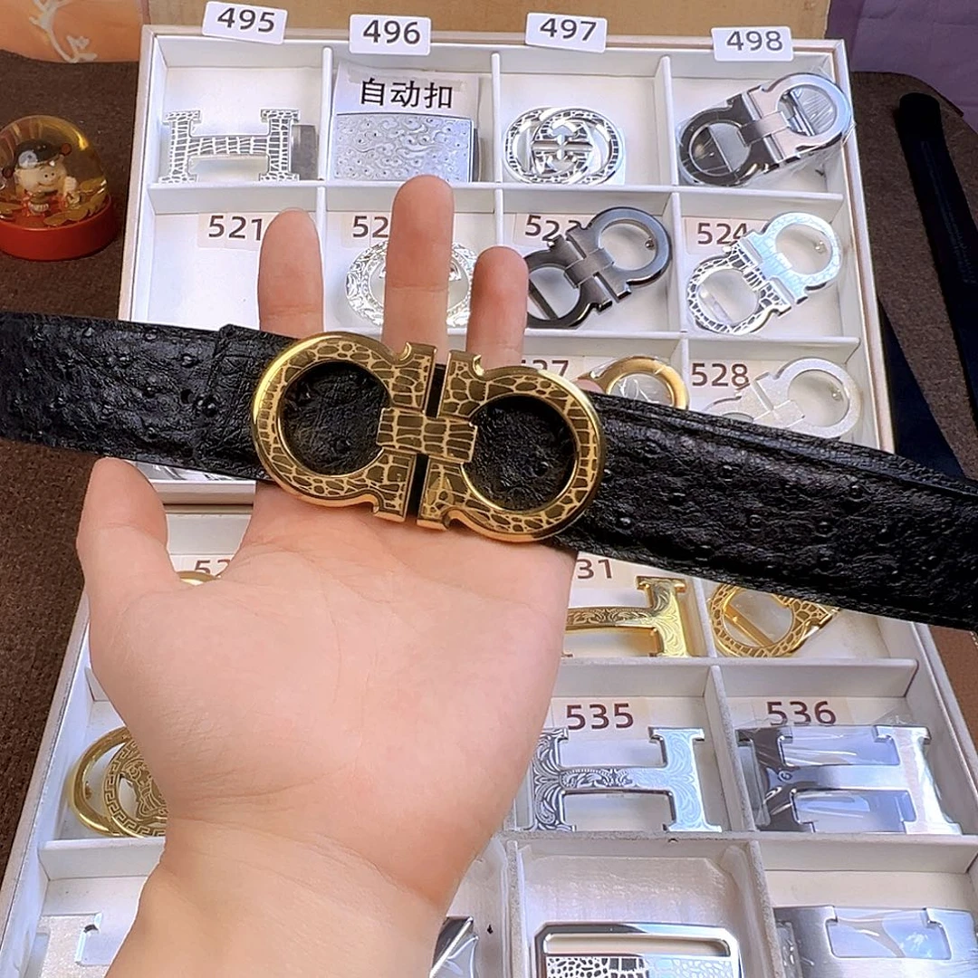 单独扣头3.8金纹八字扣