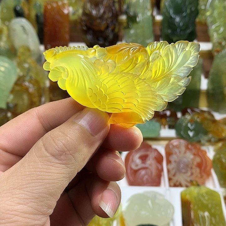 蛇纹石玉未镶嵌珠宝半成品