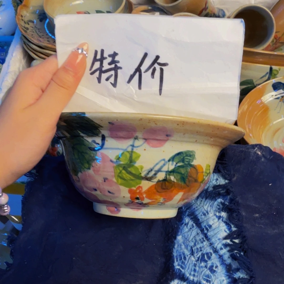 瓷片景德镇陶瓷手工手绘