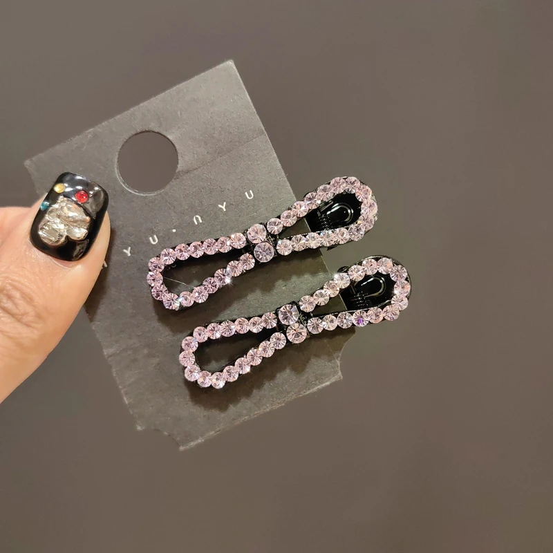 韩版小八字ins可爱鸭嘴网红夹发卡时尚简约气质发夹头饰夹子