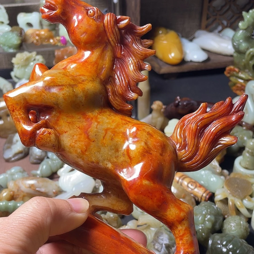 用***5和田玉（糖玉）未镶嵌颈饰
