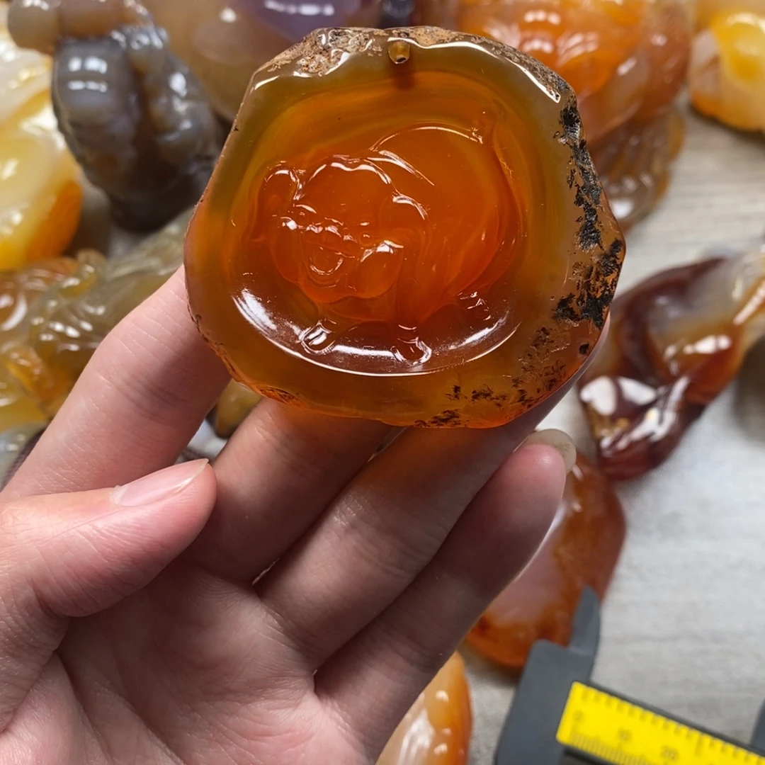 玛瑙/玉髓未镶嵌颈饰