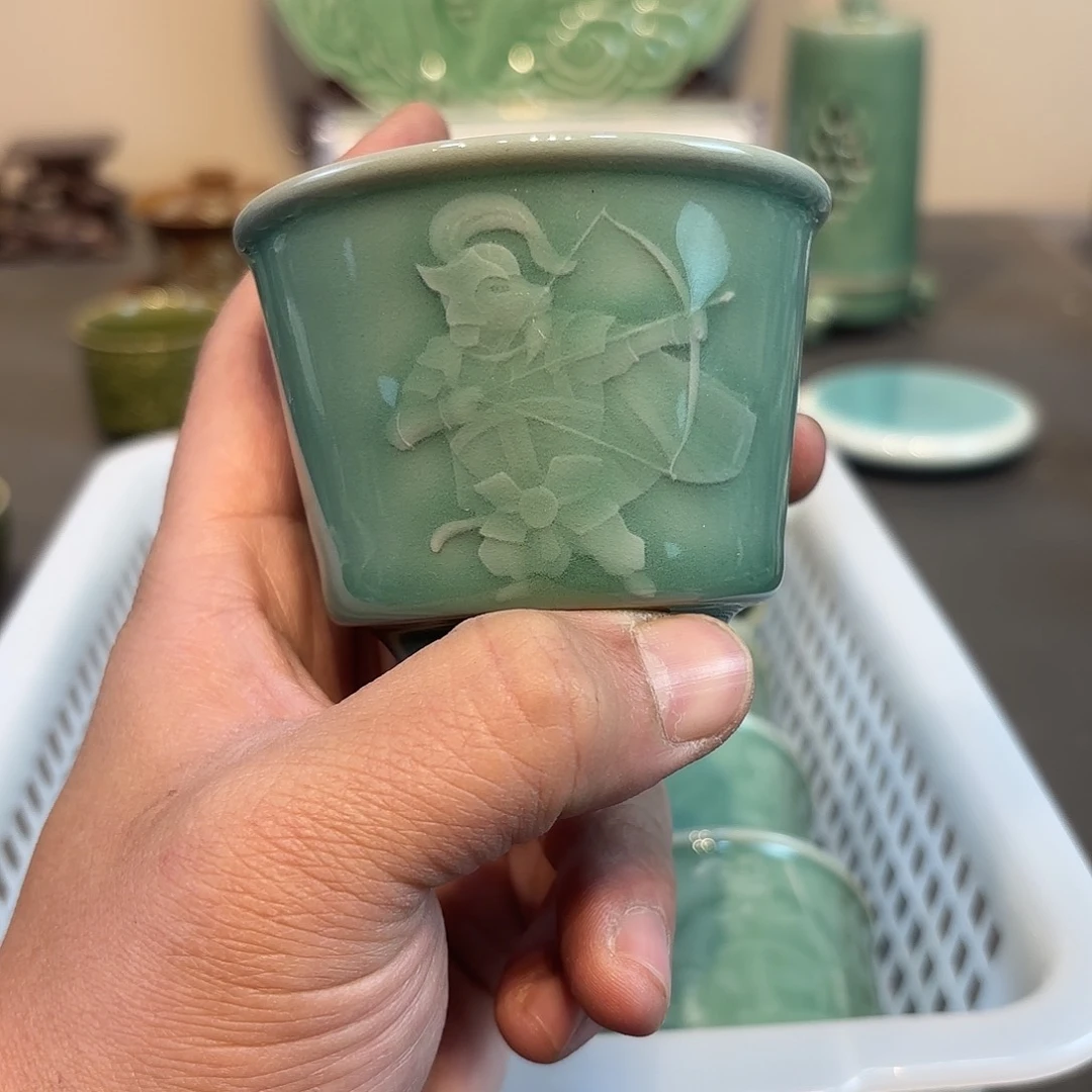 瓷片龙泉青瓷龙泉青瓷