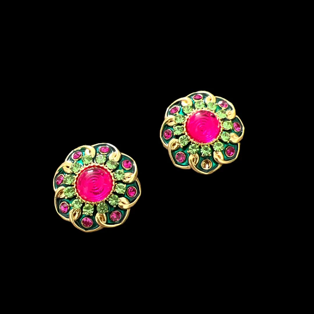 铜合金耳饰 F1228时尚手作耳钉