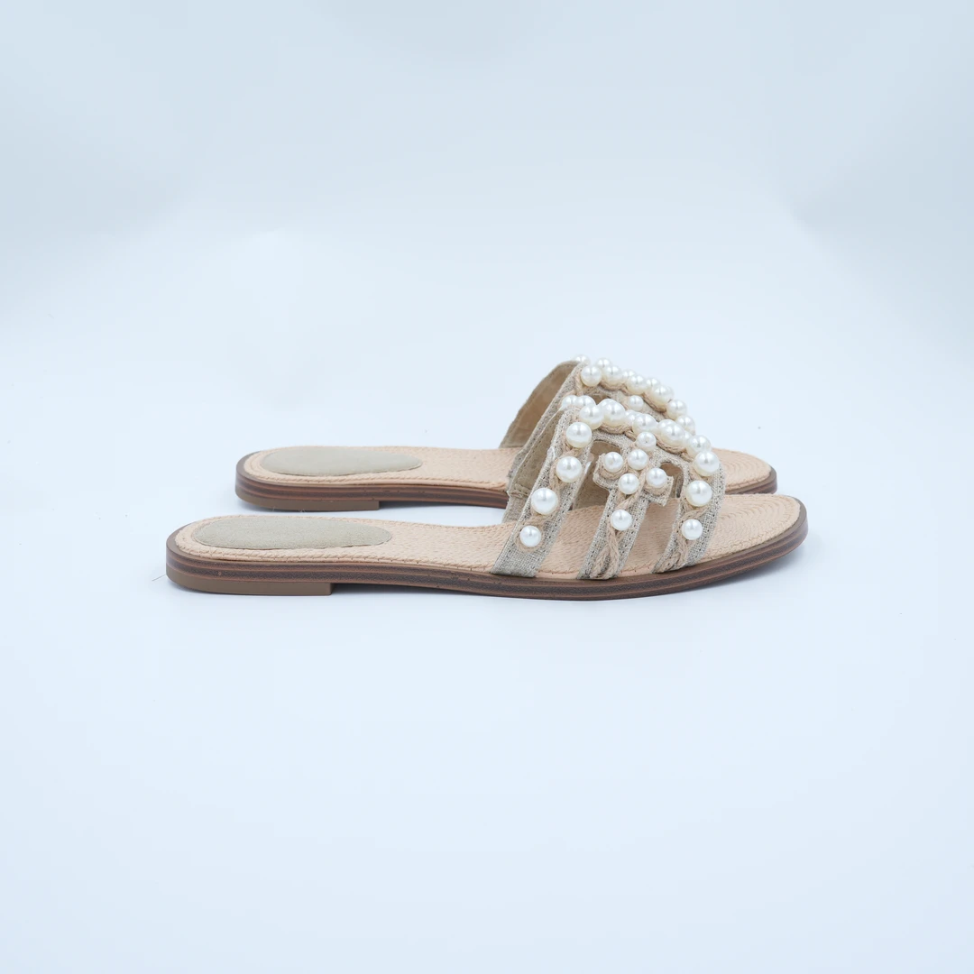 一字拖时尚拖鞋外穿平底夏季编织休闲女鞋女款百搭