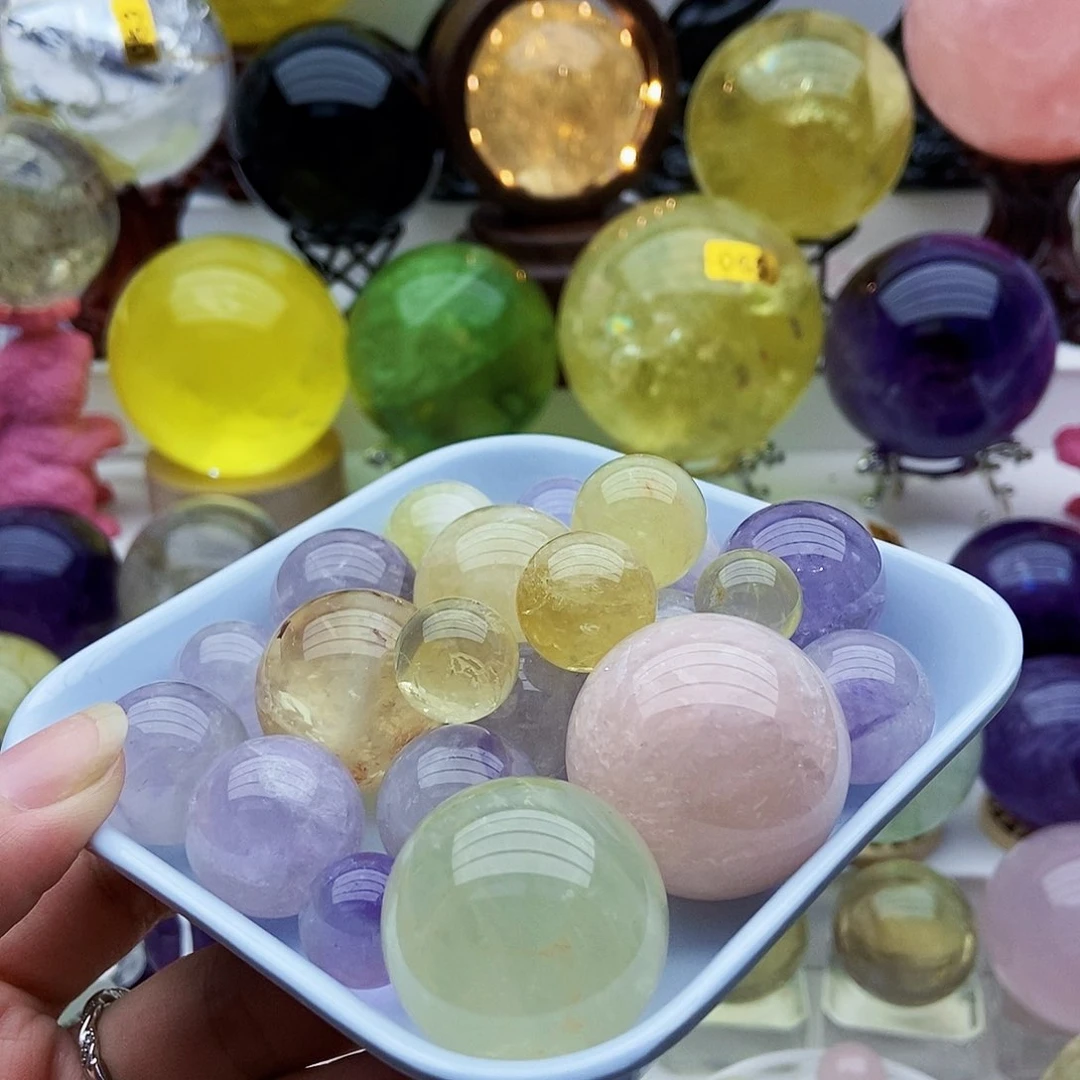 未镶嵌珠宝半成品水晶小*果09