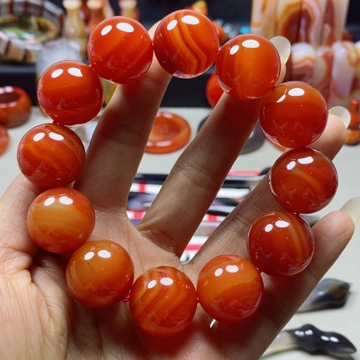 未镶嵌手链玛瑙/玉髓鱼*