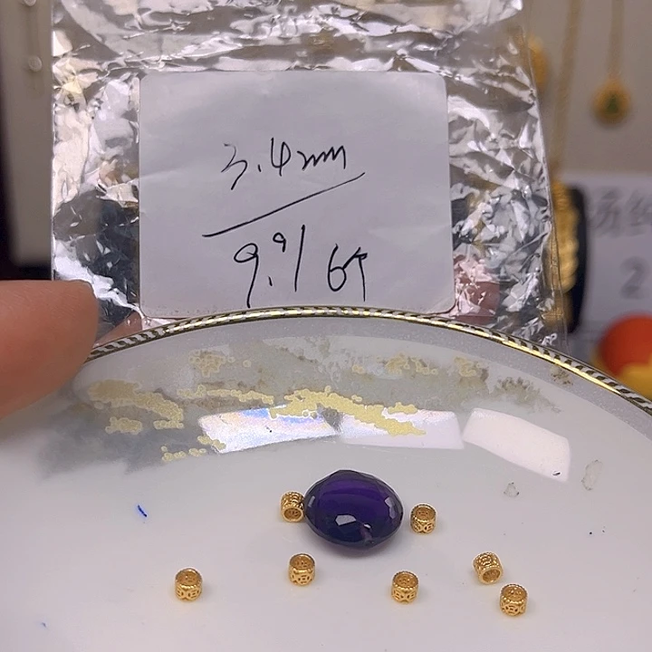 紫晶颈饰银S925镶嵌紫晶925镶嵌124