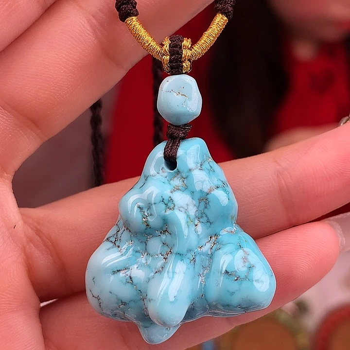 绿松石未镶嵌原矿