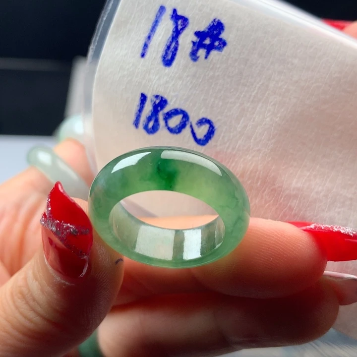 *****定制翡翠未镶嵌戒圈